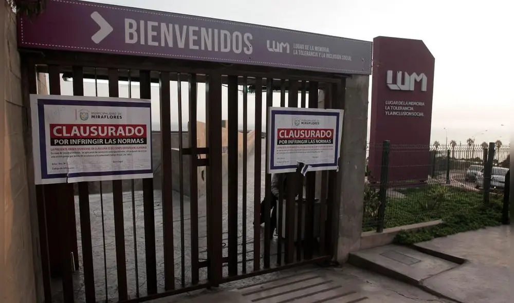 Se evidenció la ausencia de humo centralizado, luces de emergencia y señalización de seguridad en todo el recinto de LUM. Foto: John Reyes/ La República