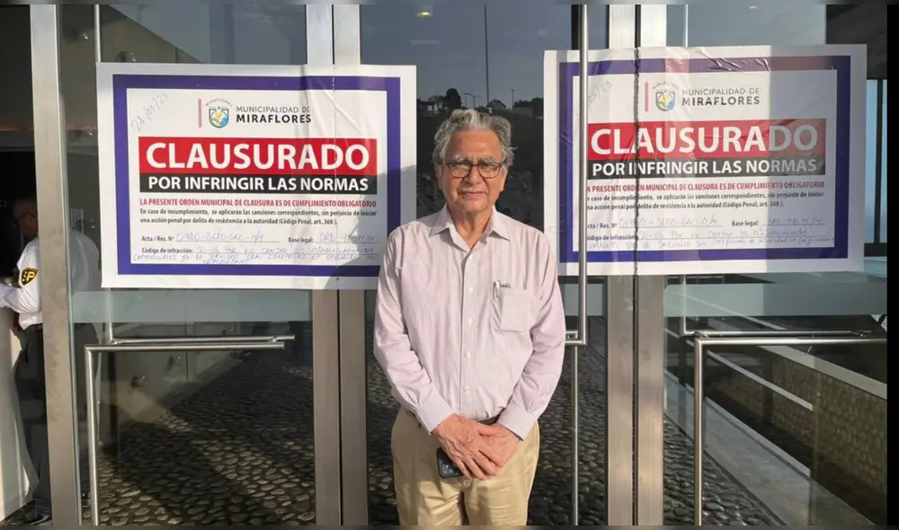 El personal del área de administración, seguridad y limpieza fue retirado. Foto: Facebook/Mariana García Burgos