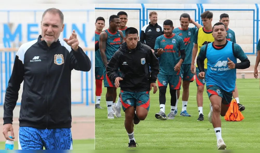 Binacional se prepara para partido de la Liga 1. Foto: Deportivo Binacional.