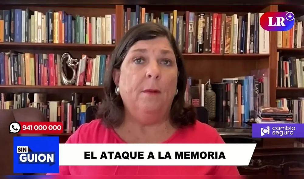 Rosa María Palacios analiza las declaraciones de Shimabukuro sobre Boluarte. Foto: captura LR+/Video: LR+ Rosa María Palacios analiza las declaraciones de Shimabukuro sobre Boluarte. Foto: captura LR+/Video: LR+