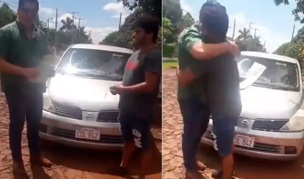 Alberto Carísimo hizo rifa para costear la cirugía de su pequeña de 8 años. Foto: composición LR/captura de Facebook/Santa Rita Vision