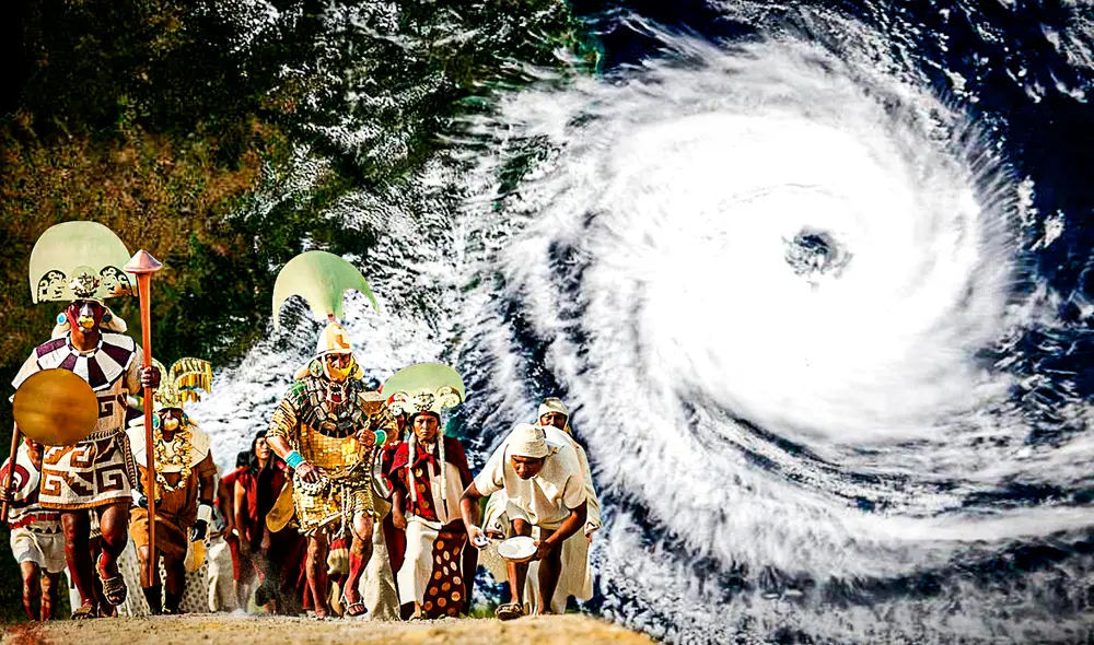 Los mochicas sucumbieron ante los desastres del fenómeno de El Niño alrededor del año 100 a. C. Foto: composición LR/Nasa