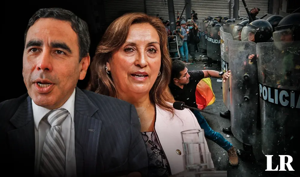 Dina Boluarte afrontará su primera moción de vacancia en lo que va de su gestión como presidenta. Foto: composición de Fabrizio Oviedo/La República