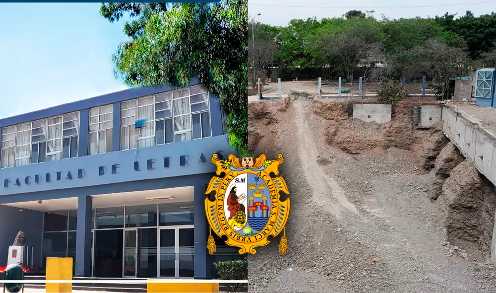 La obra inconclusa de la Facultad de Letras y Ciencias Humanas (FLCH) iba a tener 3 pisos y 2 sótanos. Foto: composición LR/Facebook/Facultad de Letras y Ciencias Humanas/Francis Francia Sirvas La obra inconclusa de la Facultad de Letras y Ciencias Humanas (FLCH) iba a tener 3 pisos y 2 sótanos. Foto: composición LR/Facebook/Facultad de Letras y Ciencias Humanas/Francis Francia Sirvas