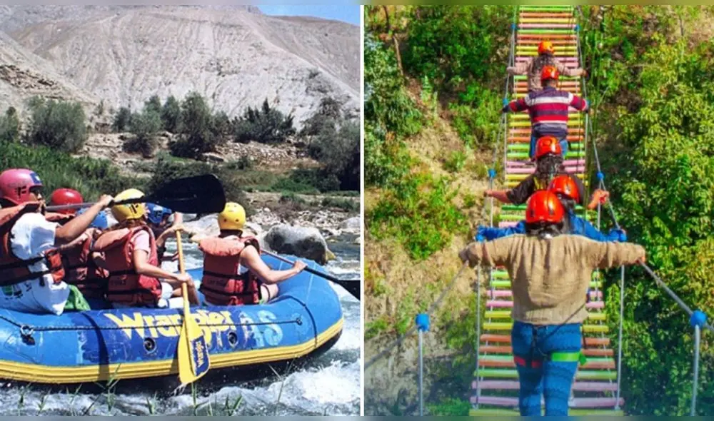 Se habían restringido actividades en Lunahuaná y San Mateo de Otao por lluvias en Lima, pero volvieron a operar con normalidad. Foto: Composición LR / Andina / Difusión