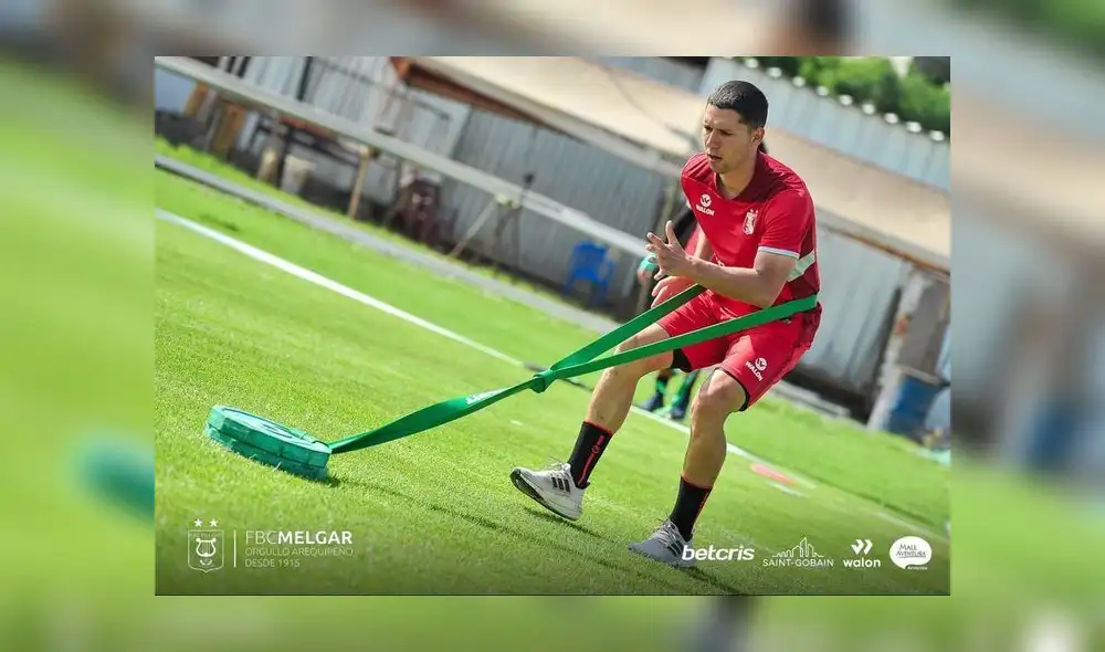 El volante argentino llegó a la institución en el 2023. Foto: FBC Melgar El volante argentino llegó a la institución en el 2023. Foto: FBC Melgar