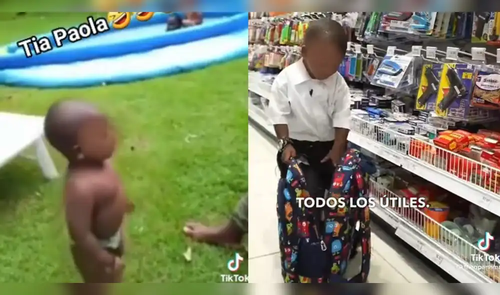 Yanfry, niño que también se hizo viral por "tía Paola" grabó comercial para empresa panameña. Foto: composición LR/captura TikTok/