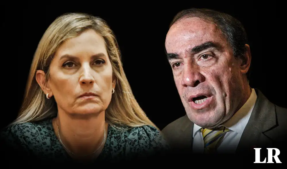 María del Carmen Alva le exige a Yonhy Lescano que forme otro partido político y se aleje de Acción Popular. Foto: composición de Fabrizio Oviedo/ Félix Contreras/ Difusión