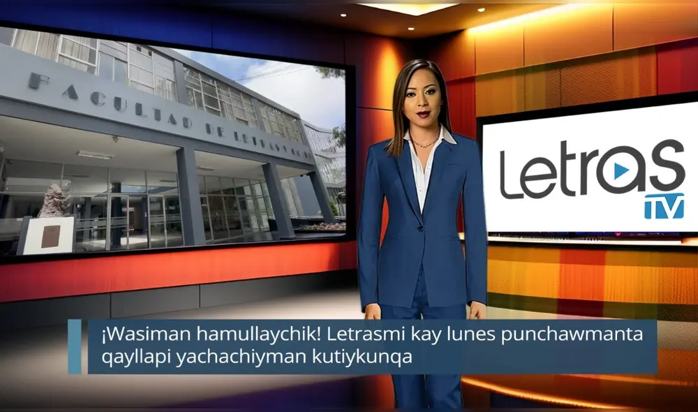 El programa se emite en “Letras TV willakun”. Foto: UNMSM