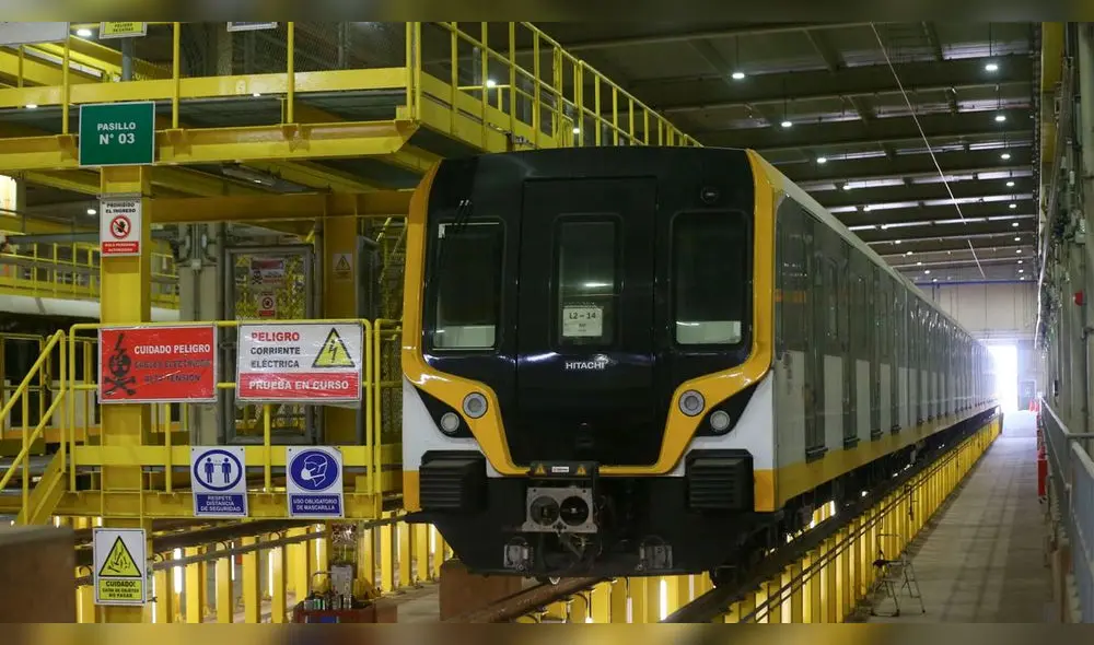 La Línea 2 del Metro de Lima entregó el primer paquete de estaciones culminadas. Foto: Andina