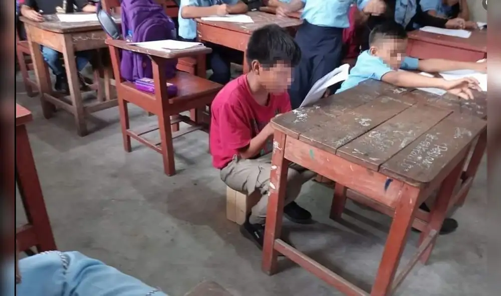 Niño quedó grave tras ser víctima de bullying en colegio San José de Chiclayo. Foto: difusión