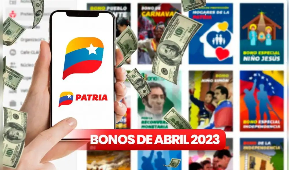 Conoce AQUÍ todos los bonos que podrás recibir en abril 2023. Foto: composición LR/ TalCual/ Freepik