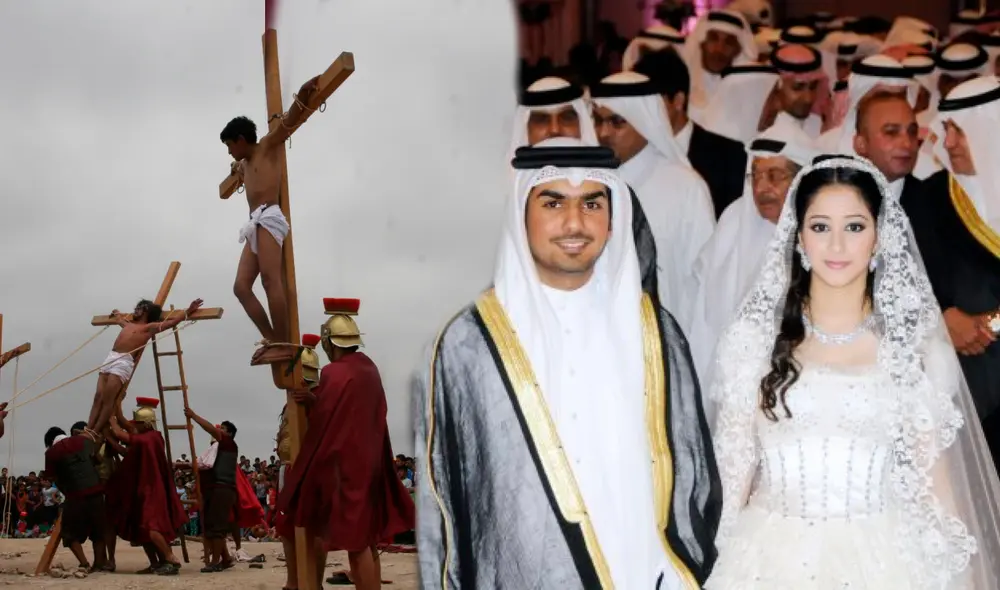 Tanto el catolicismo como el Islam tienen algunas diferencias en las creencias, pero algunas fechas de festividades coinciden. Composición LR/labanil3asfoor.tumblr Tanto el catolicismo como el Islam tienen algunas diferencias en las creencias, pero algunas fechas de festividades coinciden. Composición LR/labanil3asfoor.tumblr