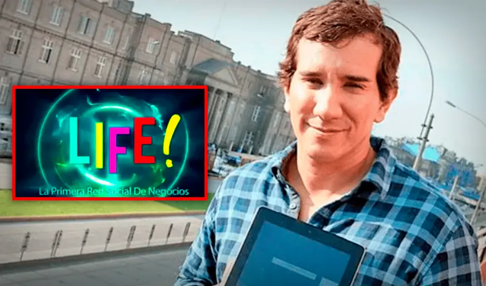 Raúl Triveño convenció a cerca de 5.000 personas para que aporten y se conviertan en socios de la red social monetizada Life. Foto: Twitter
