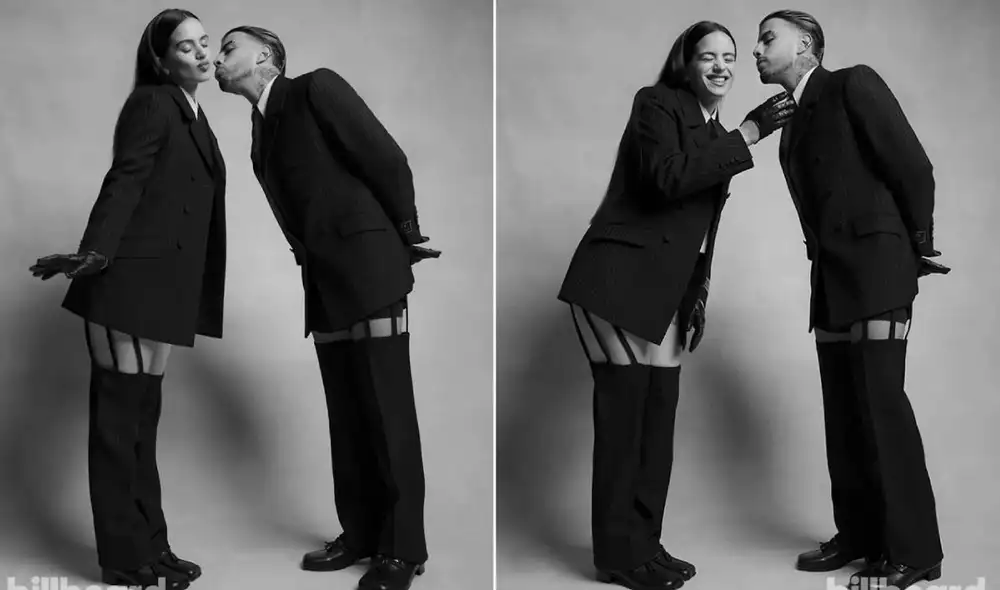 Rosalía y Rauw Alejandro brindan detalles de su relación luego de lanzar "RR". Foto: Billboard Rosalía y Rauw Alejandro brindan detalles de su relación luego de lanzar "RR". Foto: Billboard