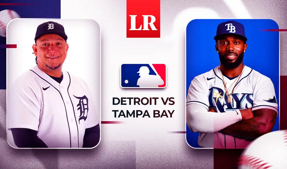 Los Detroit Tigers y los Tampa Bay Rays abren la temporada en el Tropicana Field. Foto: composición de Fabrizio Oviedo / La República / AFP Los Detroit Tigers y los Tampa Bay Rays abren la temporada en el Tropicana Field. Foto: composición de Fabrizio Oviedo / La República / AFP