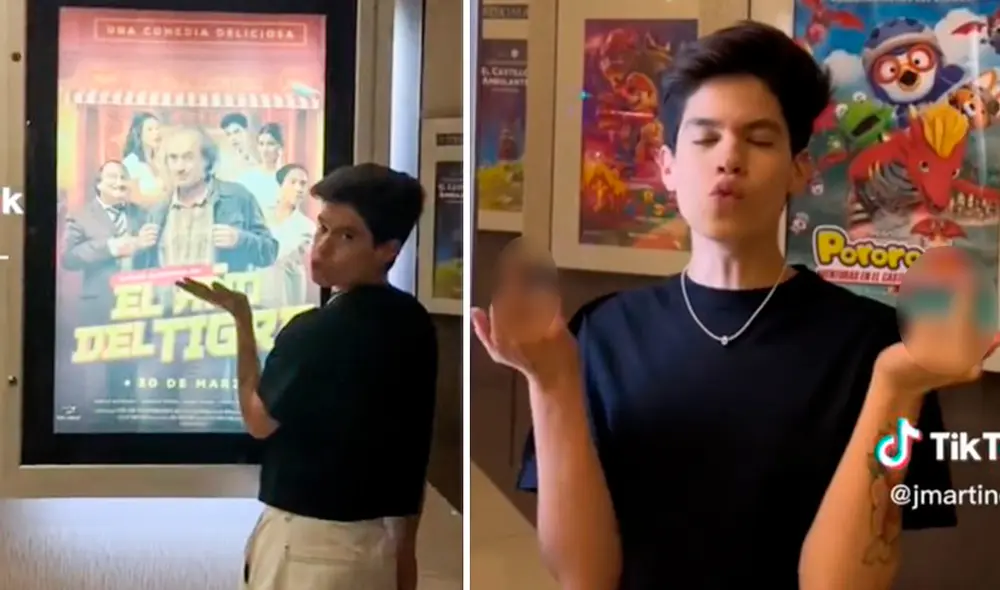 José Martínez aparece en "El año del tigre" como uno de los amigos de la sobrina de los protagonistas. Este sería su segunda película con Carlos Alcántara. Foto: composición LR/TikTok José Martínez aparece en "El año del tigre" como uno de los amigos de la sobrina de los protagonistas. Este sería su segunda película con Carlos Alcántara. Foto: composición LR/TikTok