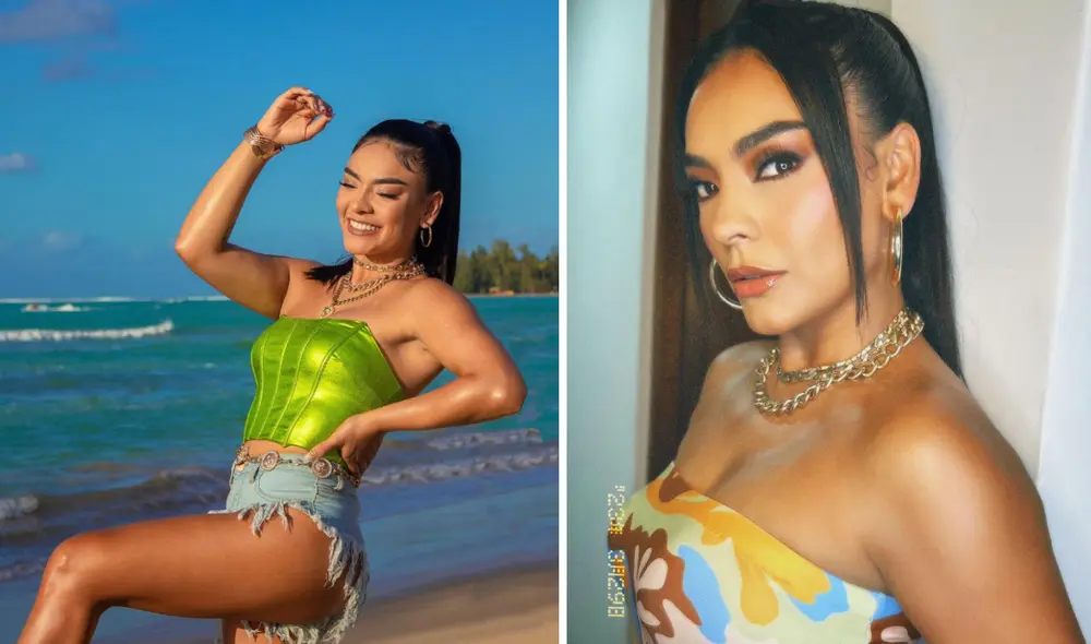 Cielo Torres cuenta con medio millón de seguidores en Instagram. Foto: composición LR/Instagram/ Video: Panamericana TV