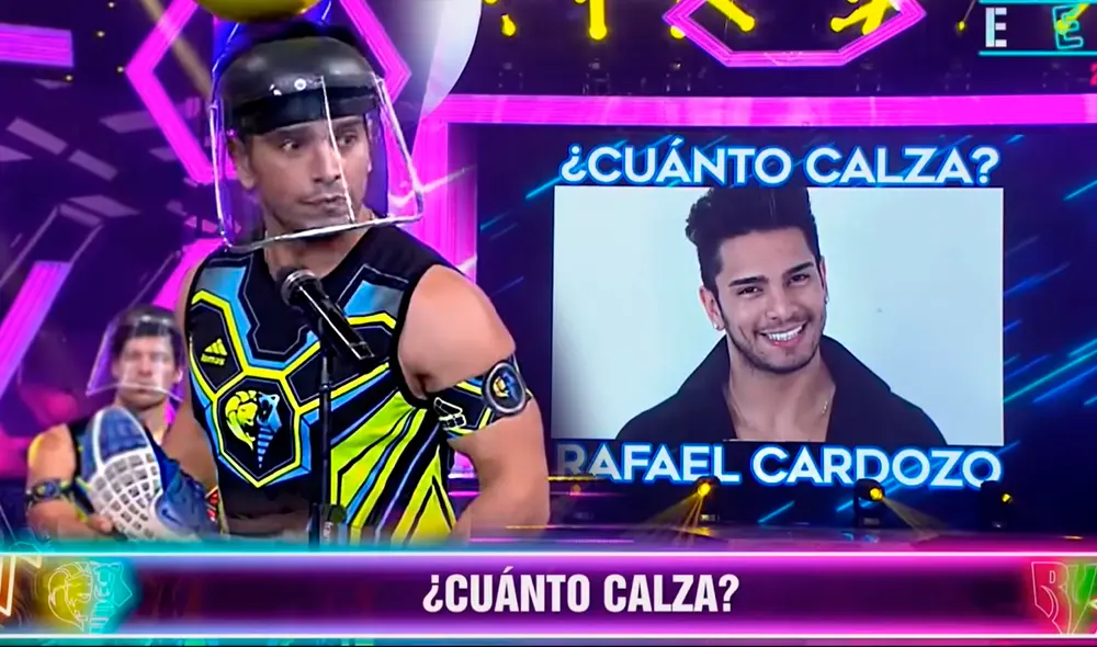 ¿Cuánto calza Rafael Cardozo? Segmento de "Esto es guerra" reveló el dato. Foto: composición LR/América TV