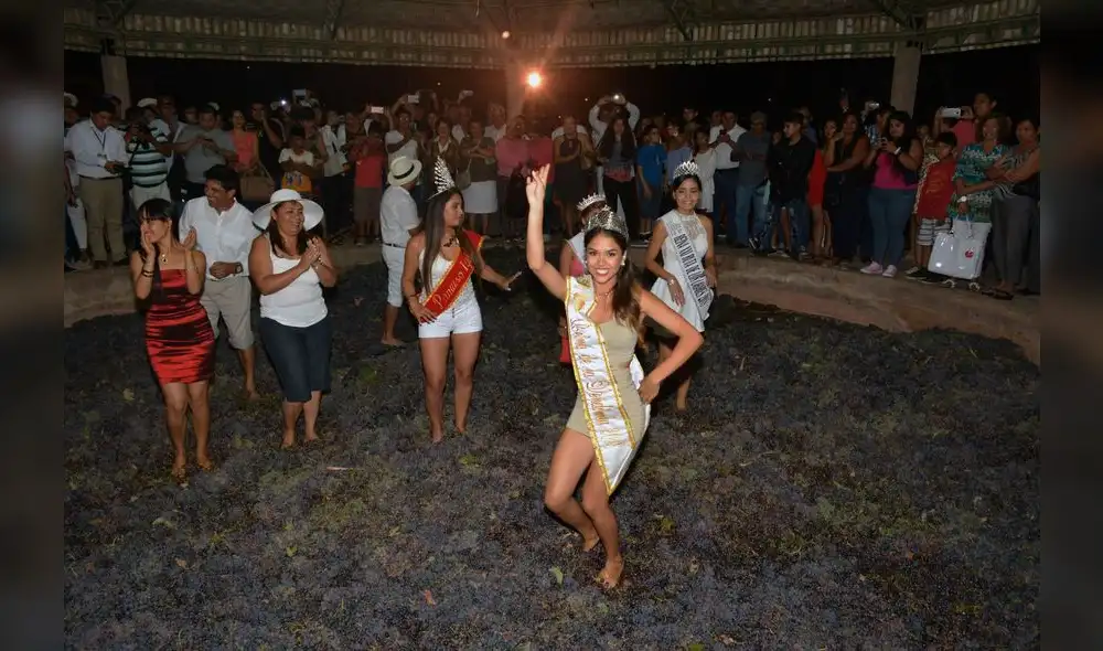 La Vendimia es un homenaje al corte de la uva. Foto: Andina