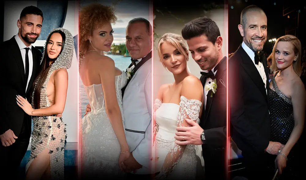 Parejas que terminaron su relación en marzo del 2023. Foto: Composición LR / Infobae / E Entertainment