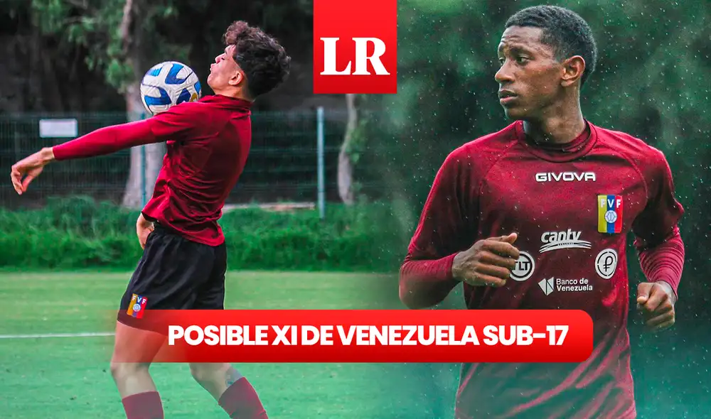 Revisa el posible 11 inicial de la Vinotinto en la quinta jornada por el Sudamericano Sub-17 EN VIVO. Foto: Composición LR/Twitter/juvenilesfvf