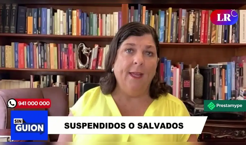 Rosa María Palacios se refiere a la postura que tomó el congresista Enrique Wong ante su suspensión. Foto: LR+/Video: LR+ Rosa María Palacios se refiere a la postura que tomó el congresista Enrique Wong ante su suspensión. Foto: LR+/Video: LR+