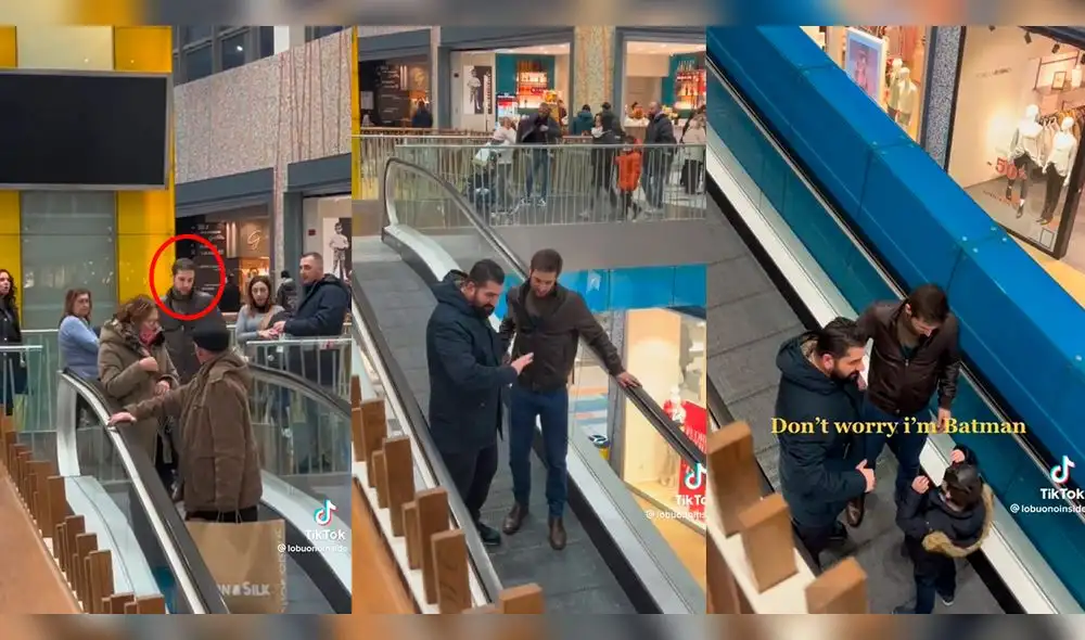 Familia ayuda a joven a bajar el ascensor eléctrico y el acto enternece en redes sociales. Foto: captura de TikTok/@lobuonoinside/ Familia ayuda a joven a bajar el ascensor eléctrico y el acto enternece en redes sociales. Foto: captura de TikTok/@lobuonoinside/