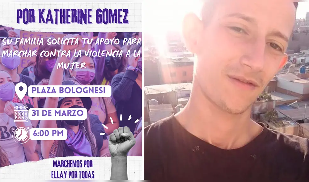 Convocan a marcha para exigir justicia por feminicidio cometido por Sergio Tarache. Foto: composición LR / difusión