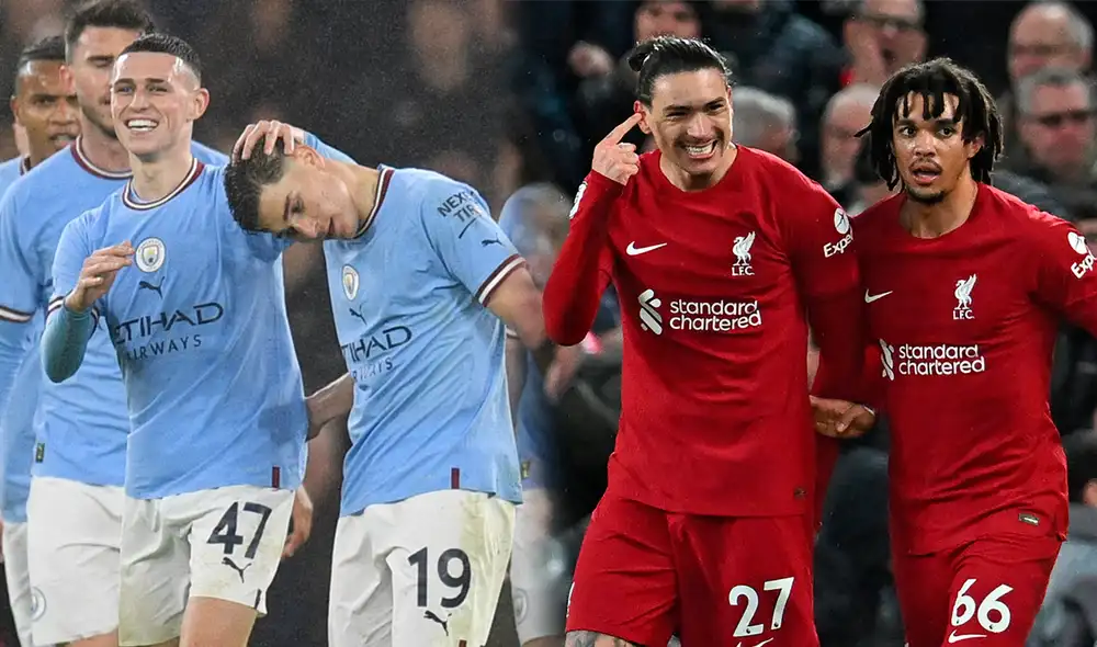 El último encuentro fue por la Copa de la Liga, cuando el City ganó 3-2. Foto: Composición LR/AFP El último encuentro fue por la Copa de la Liga, cuando el City ganó 3-2. Foto: Composición LR/AFP