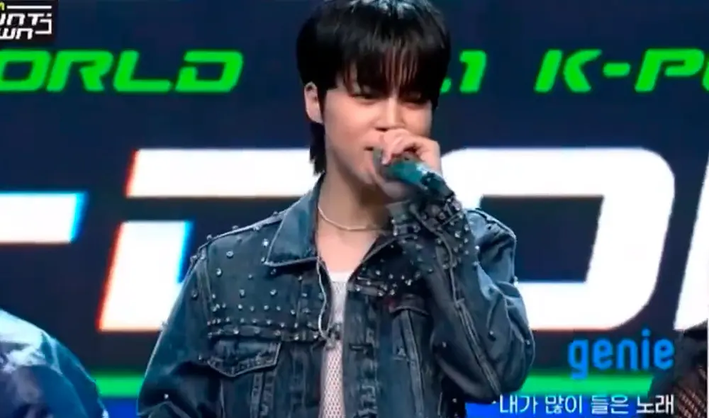 Jimin lanzó su álbum solista "FACE" el  24 de marzo. Foto: captura Mnet