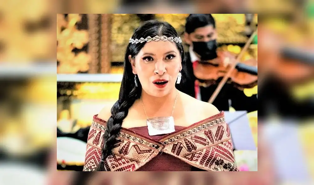 Gladis Huamán, soprano del Bicentenario. Foto: Archivo La República.