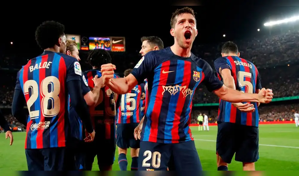 Barcelona viene de ganarle al Real Madrid en el clásico. Foto: EFE