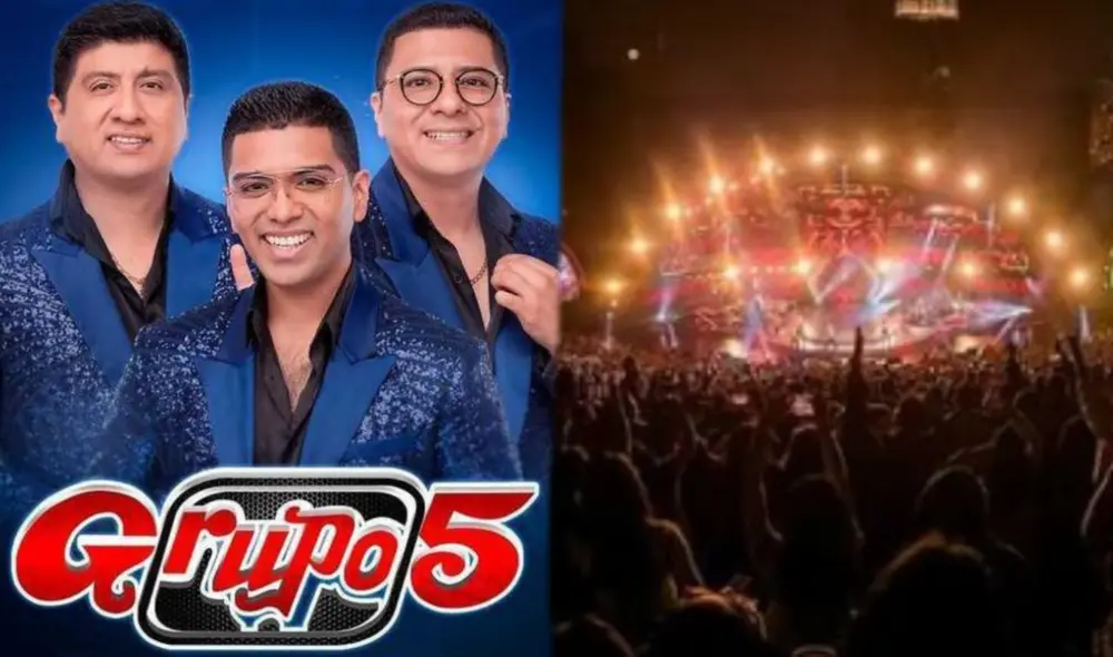Grupo 5 dará su primer concierto de aniversario en el Estadio San Marcos este 31 de marzo. Foto: composición LR/Spotify/UNMSM