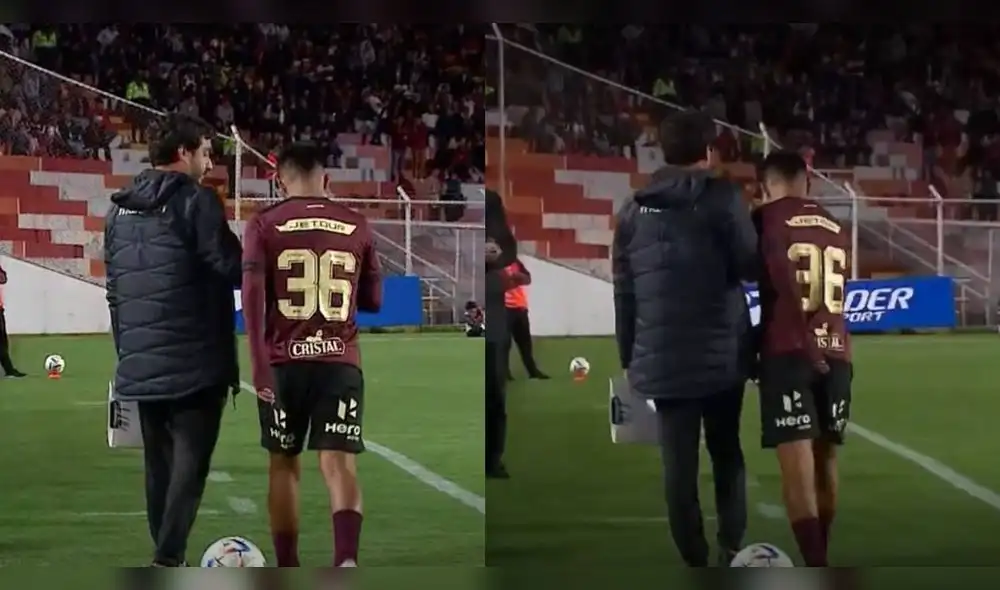 Universitario y Deportivo Garcilaso empatan parcialmente sin goles. Foto: captura Liga 1 MAX