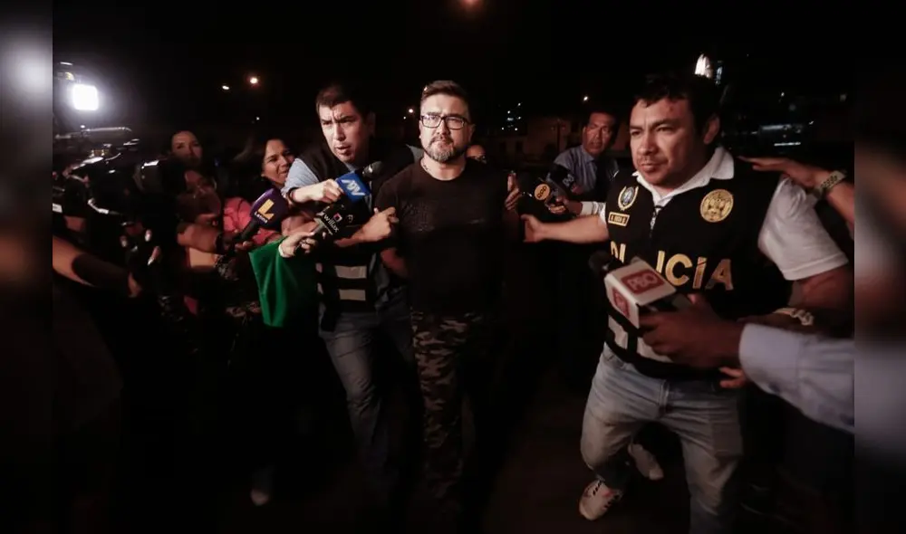 Geiner Alvarado permanecerá en la carceleta del Ministerio Público.  Foto: Marco Cotrina/La República