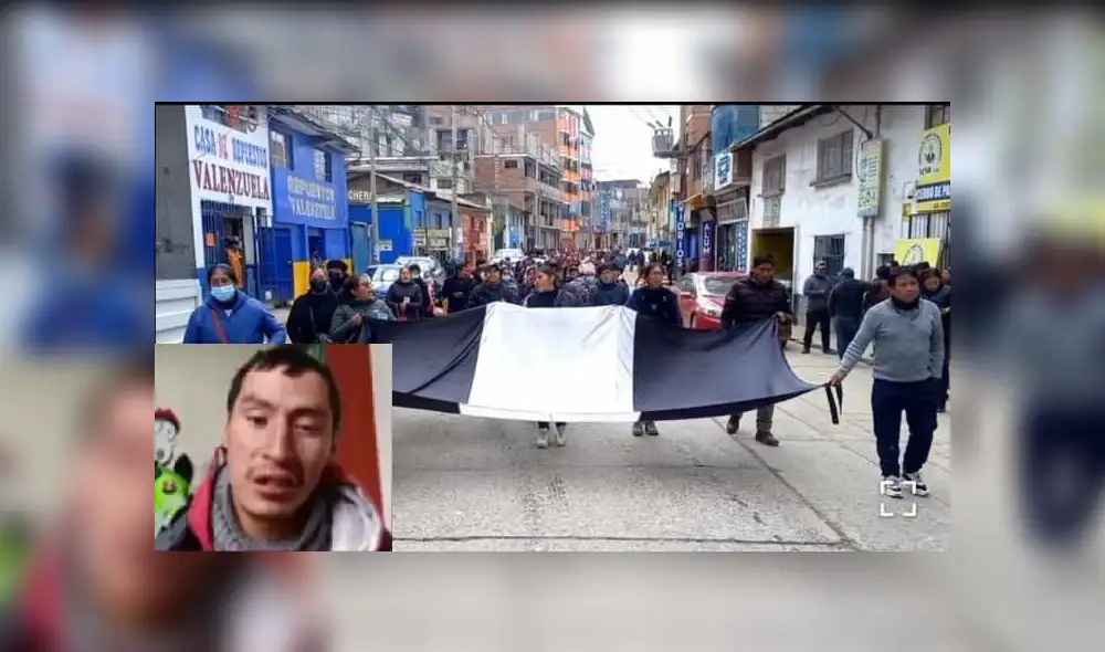 Población salió a marchar a las calles para pedir prisión para chofer. Foto: composición LR/captura de Revista Creser