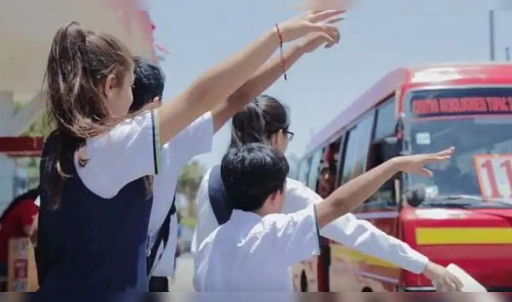 El pasaje escolar y universitario no debe pasar el 50% del adulto, de acuerdo con la norma. Foto: difusión/referencial El pasaje escolar y universitario no debe pasar el 50% del adulto, de acuerdo con la norma. Foto: difusión/referencial