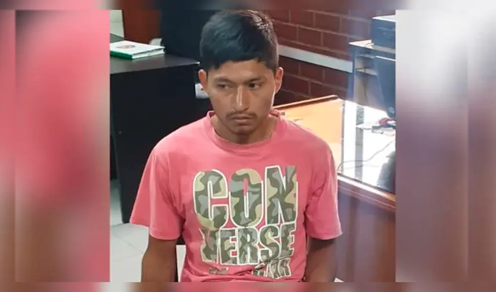 El sujeto permanece detenido en la comisaría de Atalaya. Foto: PNP