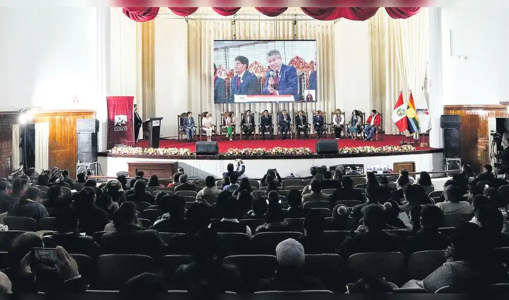 Clausurada. Cumbre de Gobernadores llegó a acuerdos en pro de la seguridad alimentaria. Foto: Gobierno Regional del Cusco