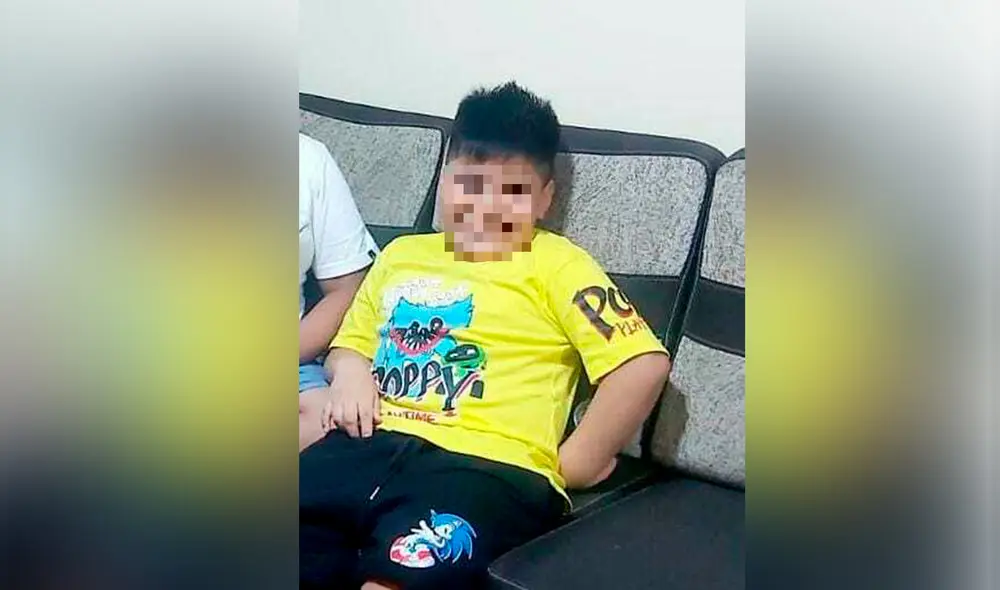 El menor fue hallado por sus familiares. Foto: cortesía