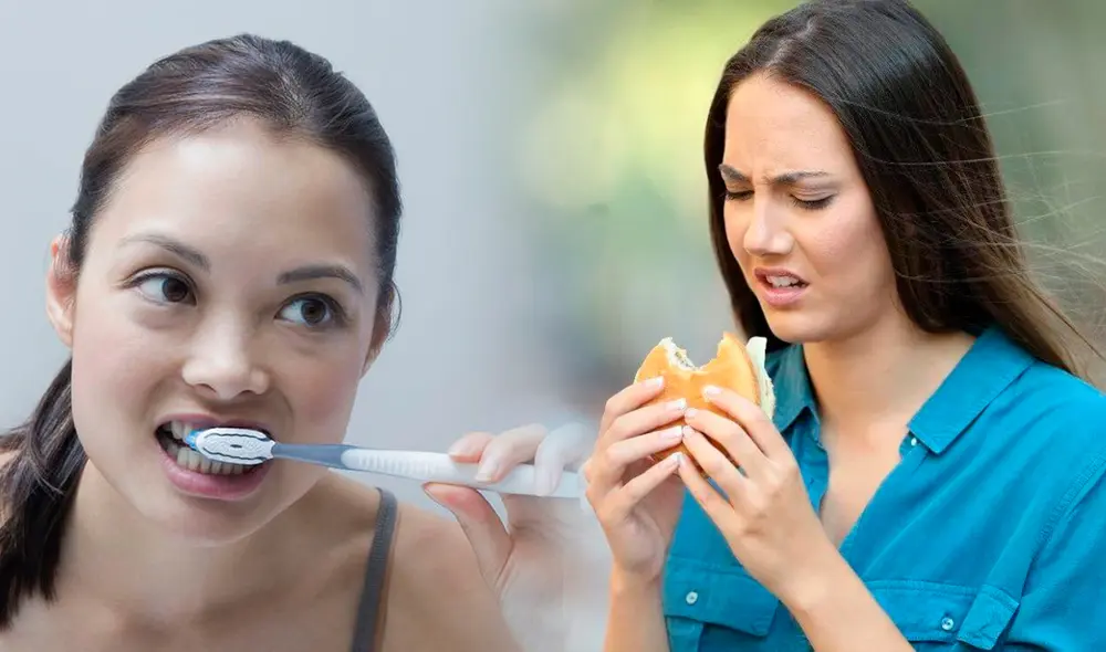 Conoce por qué algunos alimentos tienden a adquirir un sabor amargo cuando los consumimos después de cepillarnos los dientes. Foto: composición LR/El Cofidencial/Tiiz