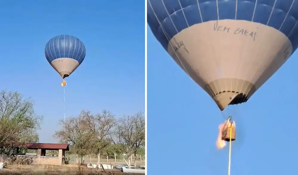 El accidente ocurrió en el Estado de México. Video: @AztecaNoticias/Twitter El accidente ocurrió en el Estado de México. Video: @AztecaNoticias/Twitter