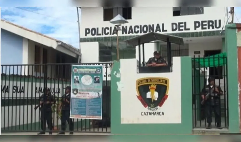 La  Comisaría de Cajamarca también está en alerta a fin de dar con la ubicación del sujeto. Foto: RPP