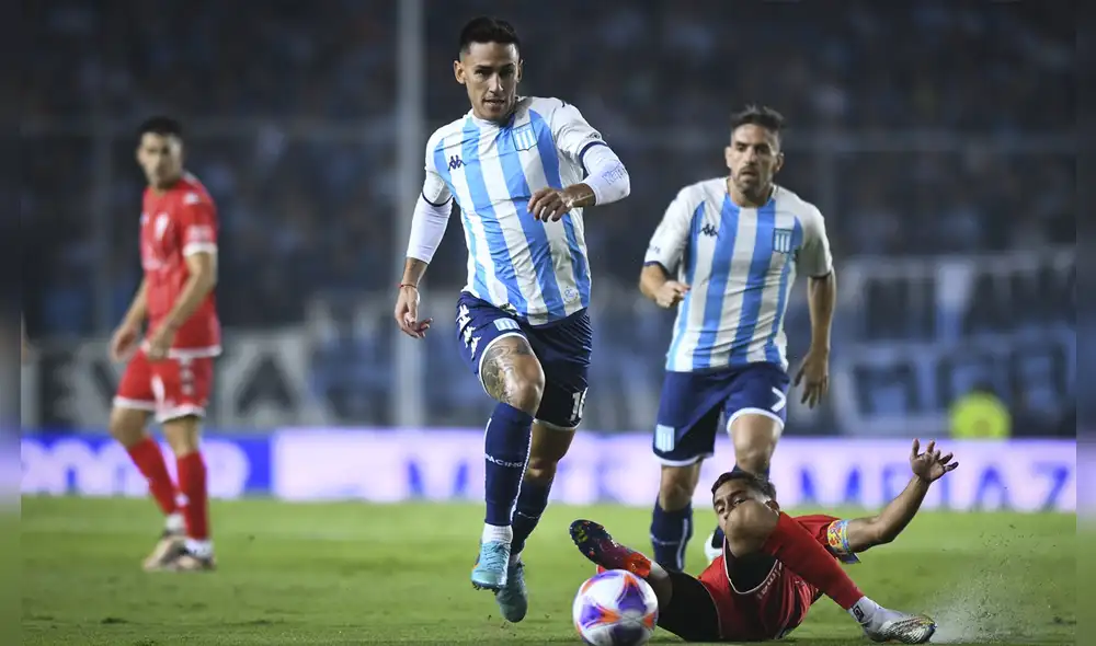Racing se mantiene en la pelea por los primeros lugares de la Liga Profesional. Foto: Racing