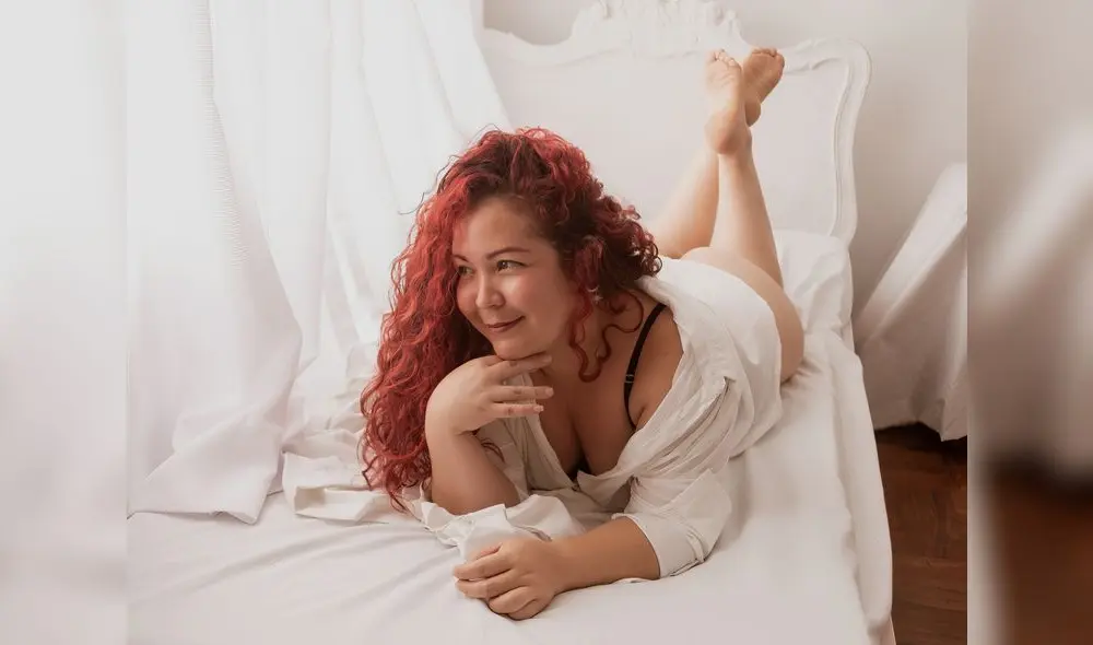 Es la segunda vez que Claudina, madre de dos hijos, se hace una sesión boudoir. Foto: La República Es la segunda vez que Claudina, madre de dos hijos, se hace una sesión boudoir. Foto: La República