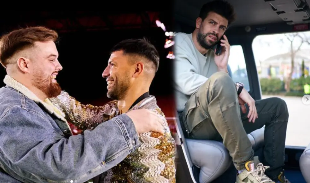 Ibai Llanos y Kun Agüero aseguran ser marionetas de Gerard Piqué. Foto: Composición LR/ Ibai Llanos / Gerard Piqué - Video: Tusclipsvirales/ Tik Tok Ibai Llanos y Kun Agüero aseguran ser marionetas de Gerard Piqué. Foto: Composición LR/ Ibai Llanos / Gerard Piqué - Video: Tusclipsvirales/ Tik Tok