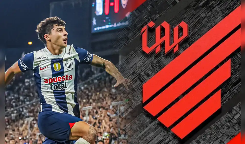 Franco Zanelatto registra 3 goles en la Liga 1 con Alianza Lima. Foto: composición LR/Alianza Lima/Atlético Paranaense