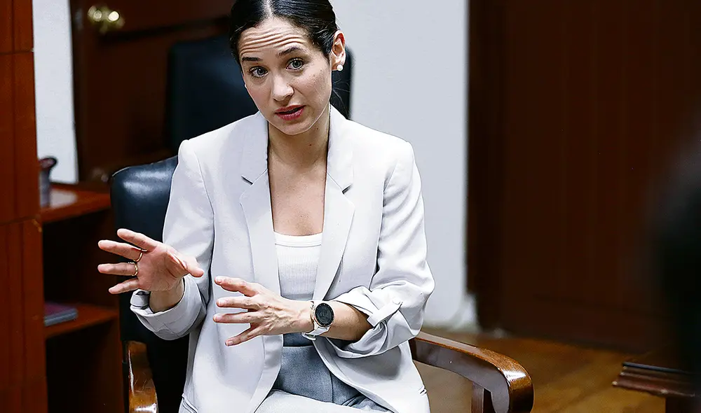 Iniciativa. Bazán impulsa desde la Comisión de Trabajo una reforma multipilar contributiva. Foto: Marco Cotrina/La República