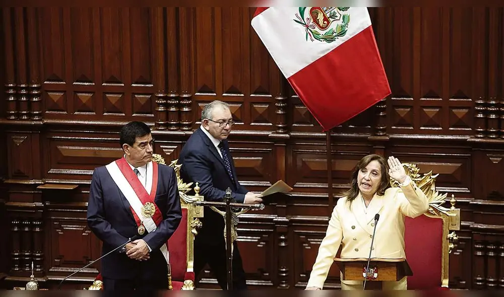 Pleno. El próximo martes se verá en el Congreso si se admite o no la moción de vacancia contra la presidenta Dina Boluarte sobre su responsabilidad política en las muertes en las protestas. Foto: Antonio Melgarejo/La República Pleno. El próximo martes se verá en el Congreso si se admite o no la moción de vacancia contra la presidenta Dina Boluarte sobre su responsabilidad política en las muertes en las protestas. Foto: Antonio Melgarejo/La República